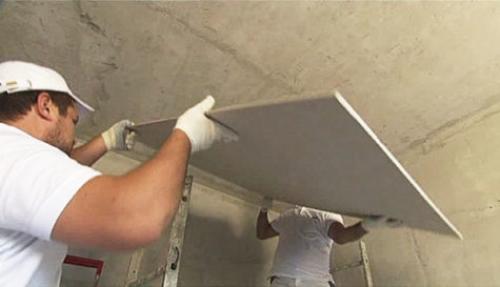 Потолок из гипсокартона каркас. Выравнивание потолка гипсокартоном