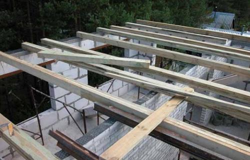 Как правильно уложить балки перекрытия. Как правильно положить балки перекрытия?