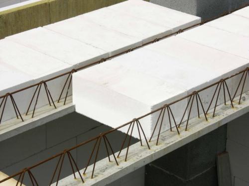 Межэтажное перекрытие в доме из газобетона. Перекрытия из газобетонных плит