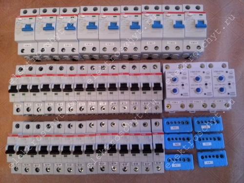 Расстояние между дин-рейками в щите. Электрический щиток Mistral 41W . Пример сборки.