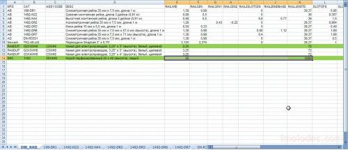 Крепление дин рейки к монтажной панели. Уро.  Вставка DIN-реек и кабельных каналов на монтажную панель