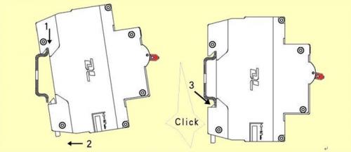 Установка дин рейки старых щитках. Монтаж на din рейку 08