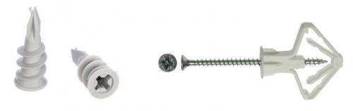 Какие дюбеля использовать для стен из газобетонных блоков. Пластмассовые и металлические дюбели 11