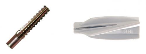 Какие дюбеля использовать для стен из газобетонных блоков. Пластмассовые и металлические дюбели 10