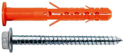 Крепеж пустотелых конструкций. Виды дюбелей для бетона