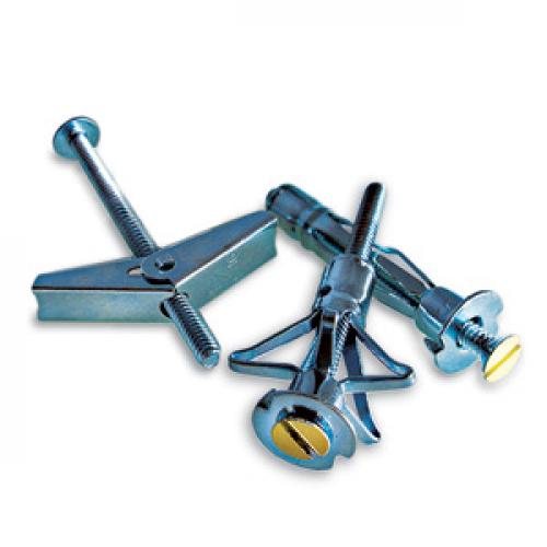 Крепеж пустотелых конструкций. Виды дюбелей для бетона