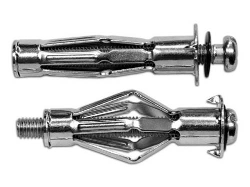 Дюбель для пустотелых конструкций molly. Дюбель молли — конструкция, плюсы и минусы