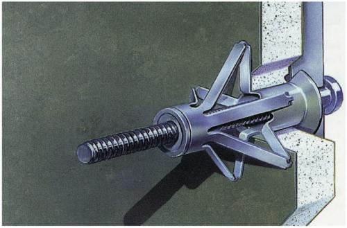 Дюбель для пустотелых конструкций molly. Дюбель молли — конструкция, плюсы и минусы