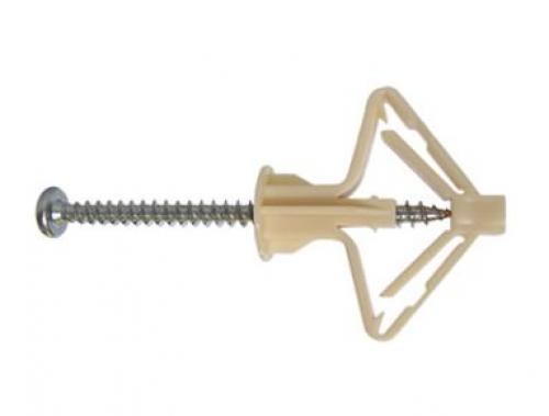Дюбель бабочка для металла. Как используется крепеж-бабочка для гипсокартона